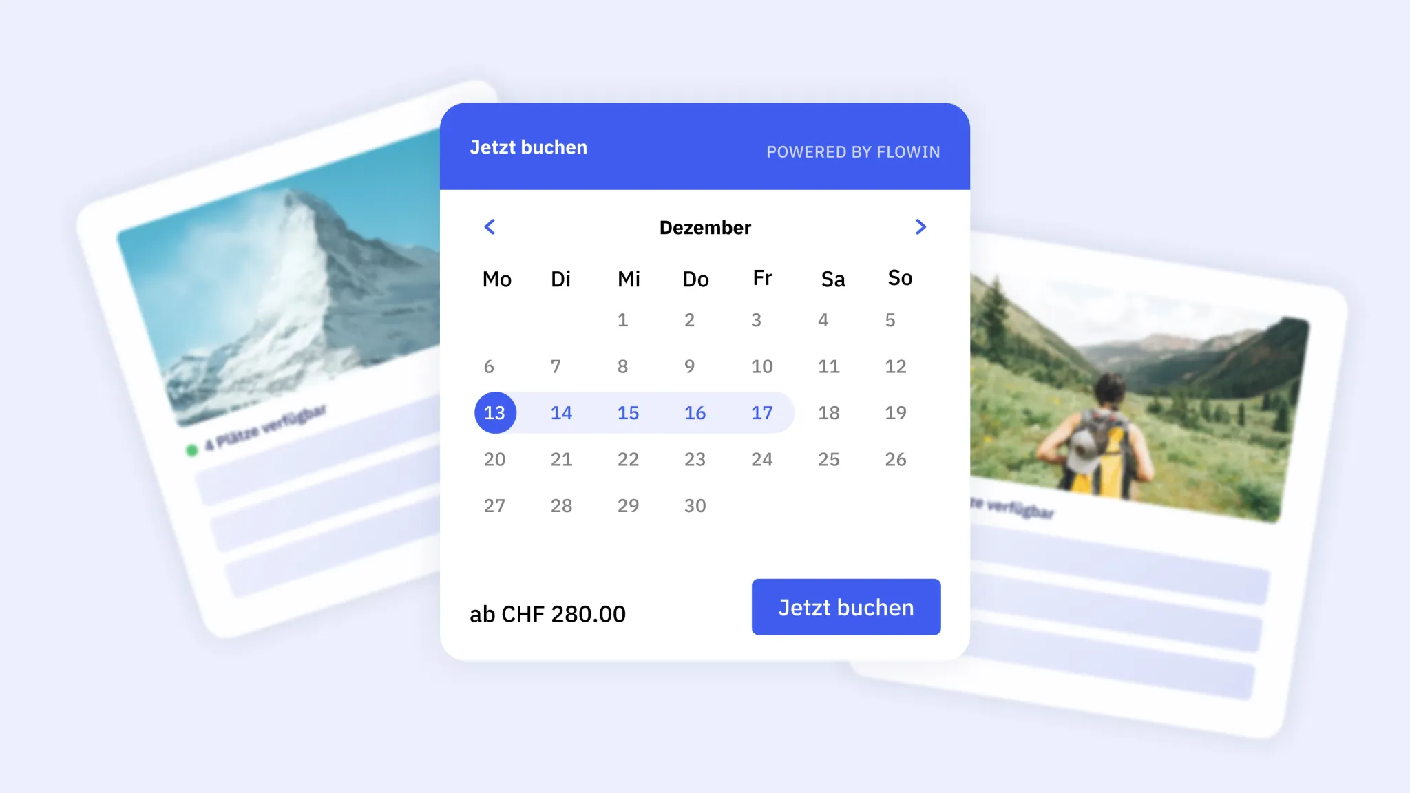 Webshop Ansicht von Flowin